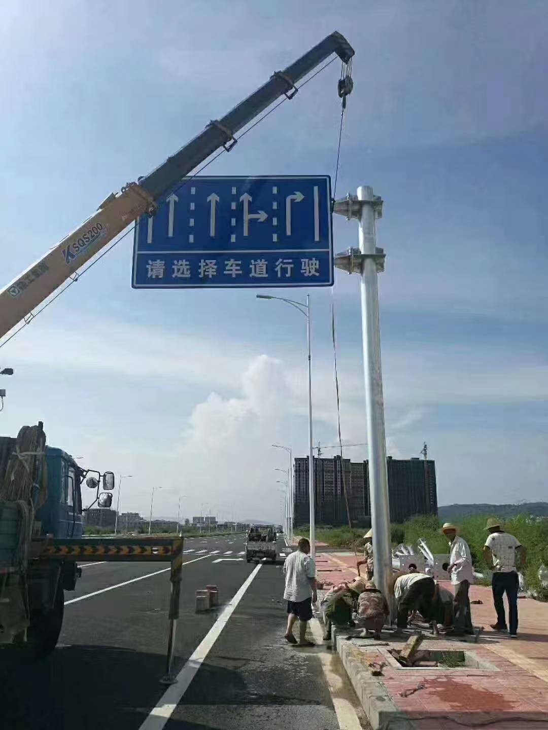 定西市指示牌八角杆 - 方案